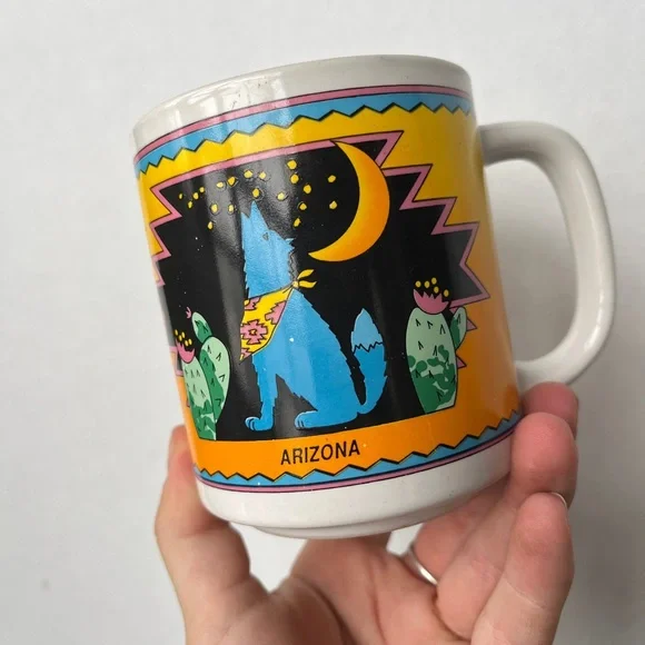 Awesome Vintage Arizona Colorful Mug - Picture 3 of 5